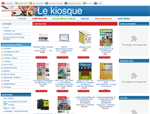Tablet Screenshot of kiosque.groupemoniteur.fr