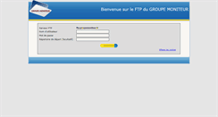 Desktop Screenshot of ftp.groupemoniteur.fr